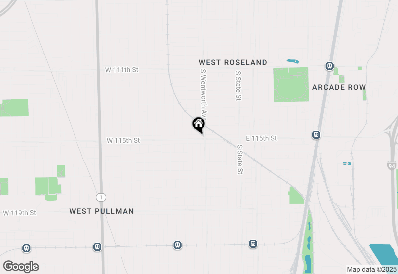 Map of 218 W 115th Street, Chicago, IL 60628