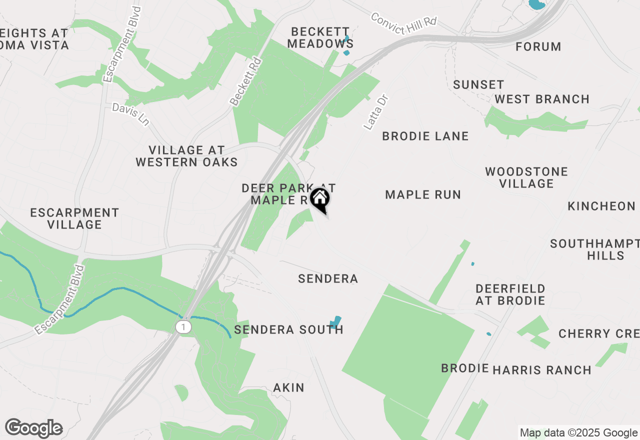 Map of 8724 Barrow Glen Loop, Austin, TX 78749