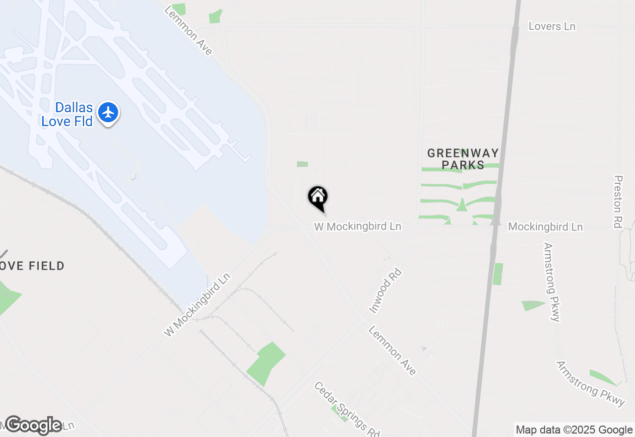 Map of 6513 Lockheed Avenue, Dallas, TX 75209