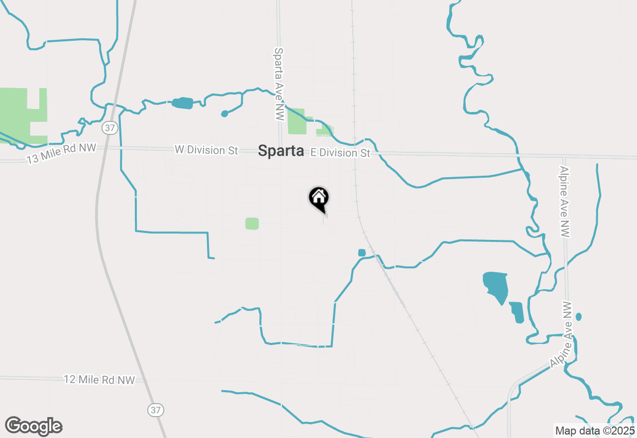 Map of 230 S Union Street, Sparta, MI 49345