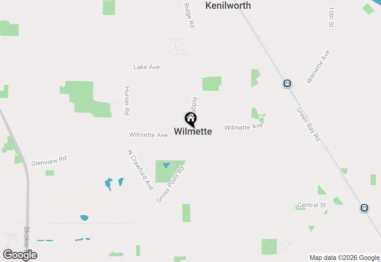 Map of 1900 Wilmette Avenue #2F, Wilmette, IL 60091