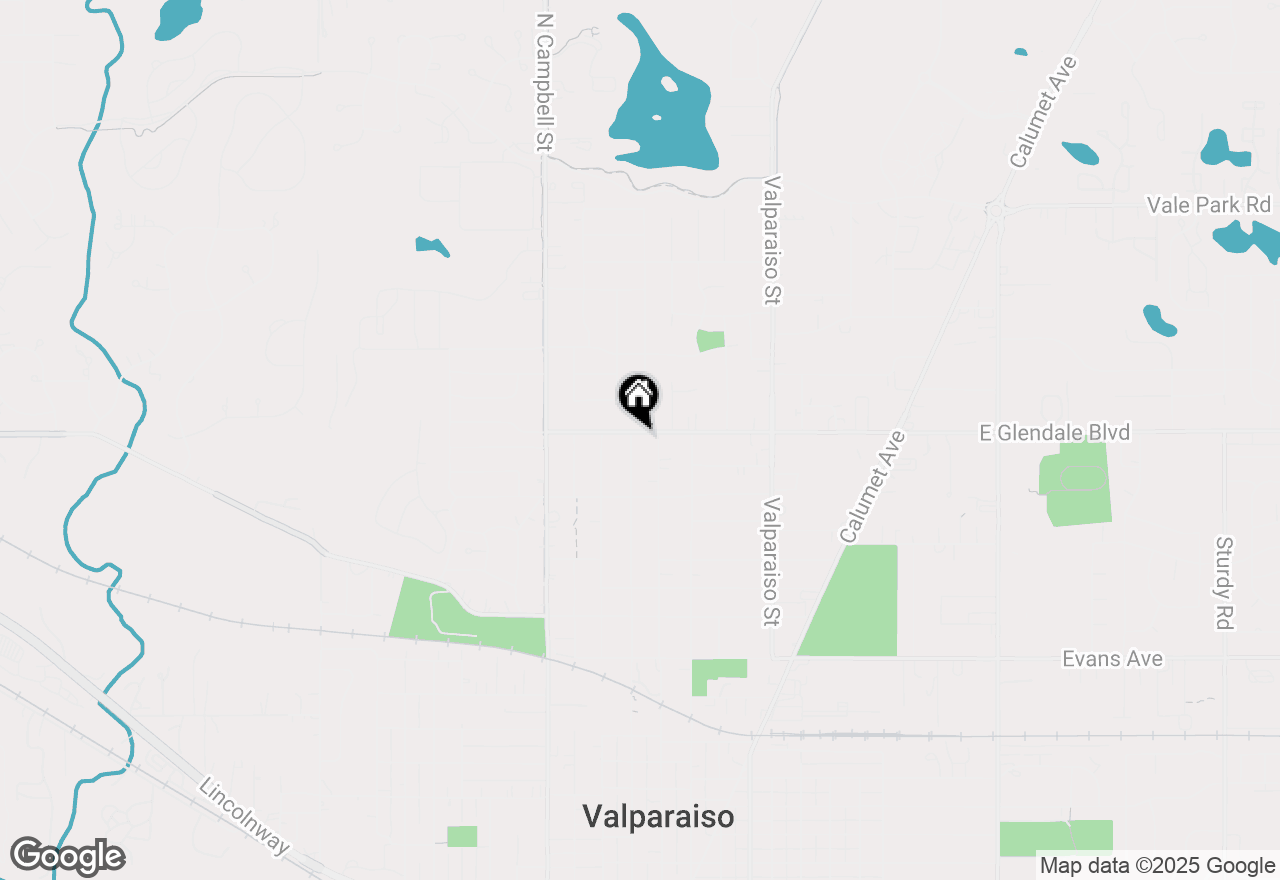 Map of 57 W Glendale Boulevard, Valparaiso, IN 46383