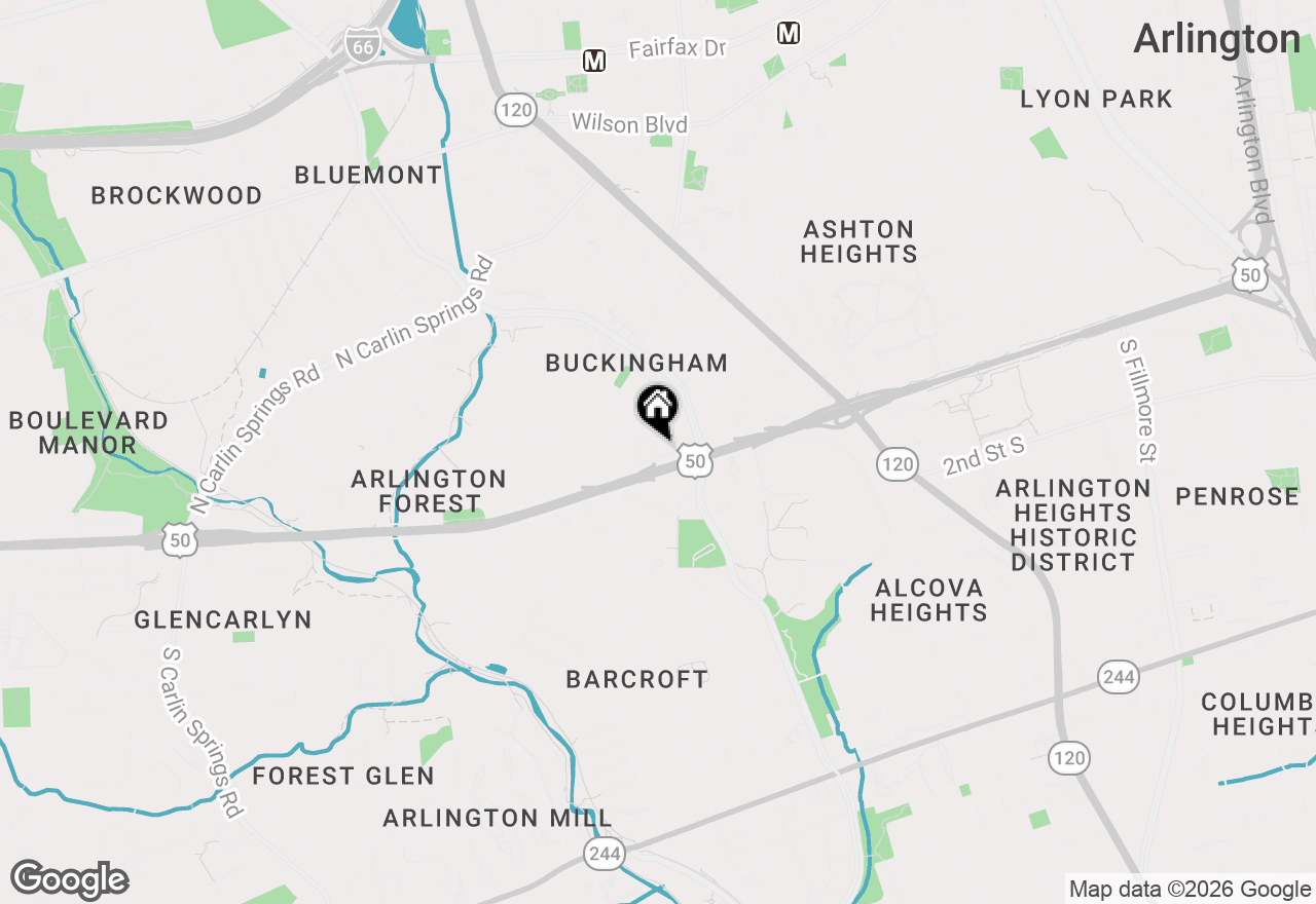 Map of 4501 Arlington Boulevard #811, Arlington, VA 22203