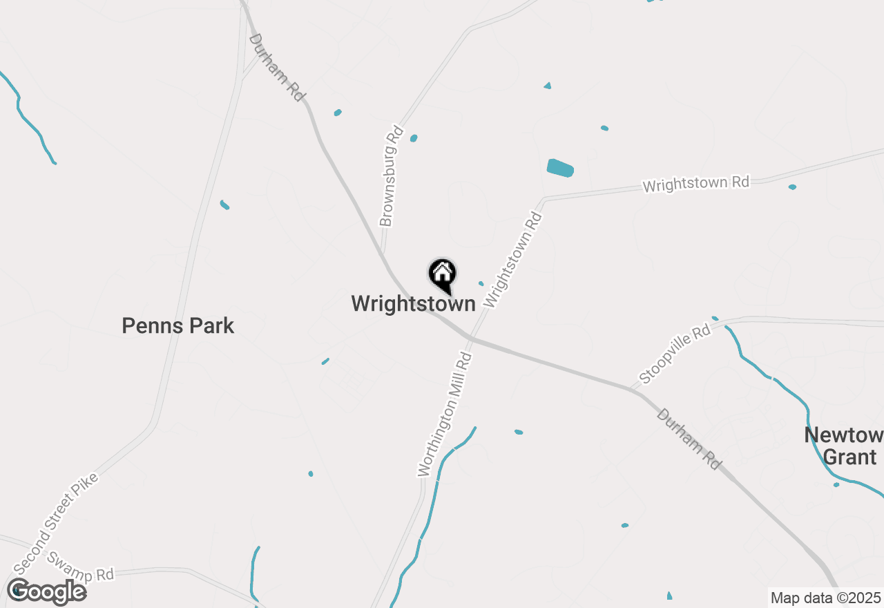 Map of 532 Durham Road, Wrightstown, PA 18946