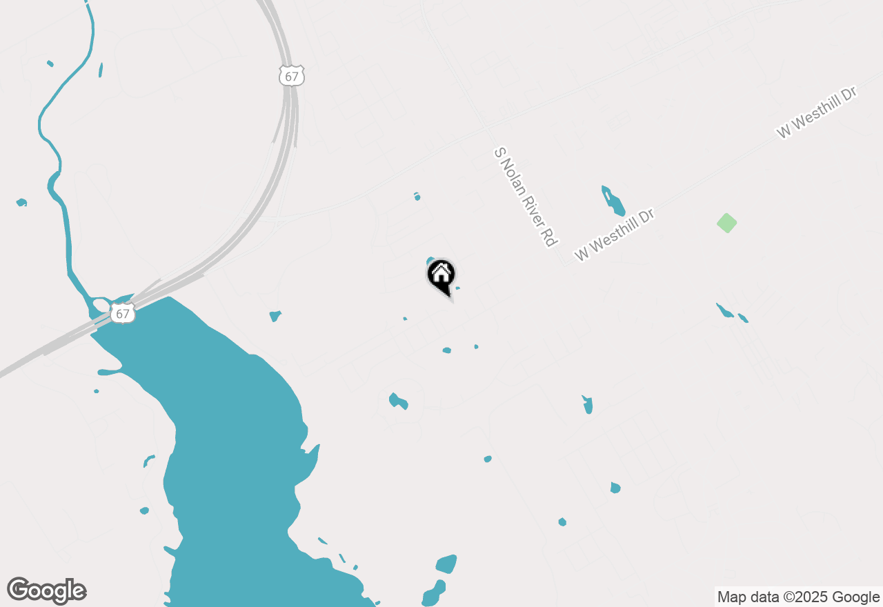 Map of 1904 Echo Lake Court, Cleburne, TX 76033