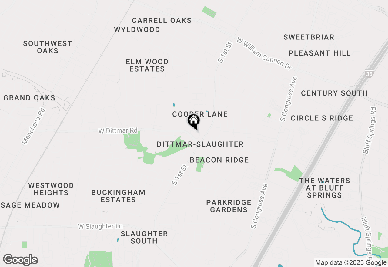 Map of 7805 Cooper Ln #203, Austin, TX 78745