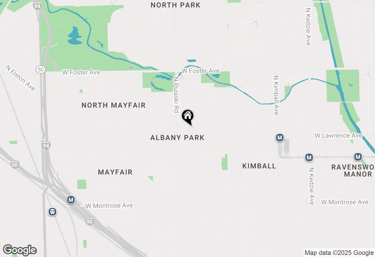 Map of 4833 N Harding Avenue #GDN, Chicago, IL 60625