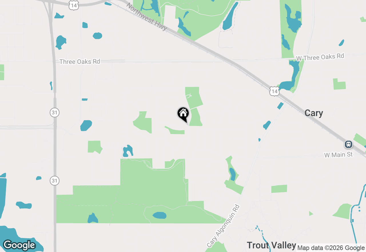 Map of 201 Sierra Trail, Cary, IL 60013
