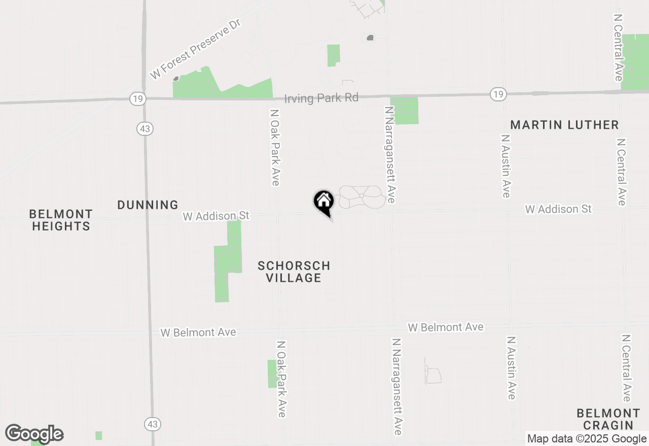 Map of 3541 N Natoma Avenue, Chicago, IL 60634