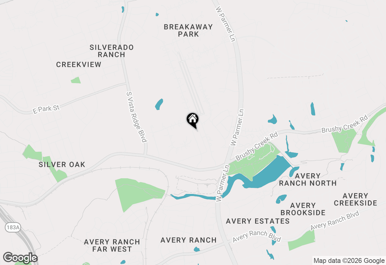 Map of 803 Wilson Ranch Pl, Cedar Park, TX 78613