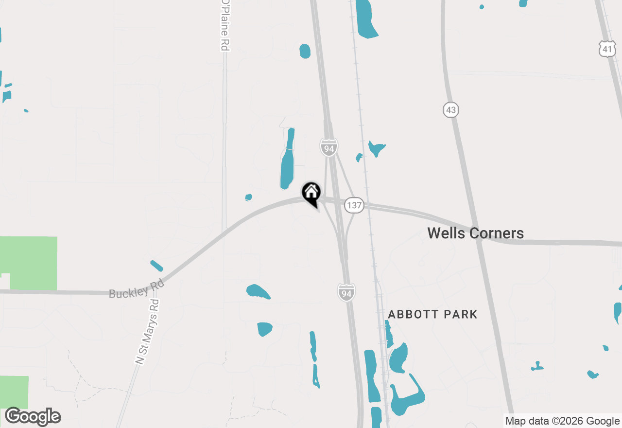Map of 14106 Glenwood Court, Libertyville, IL 60048