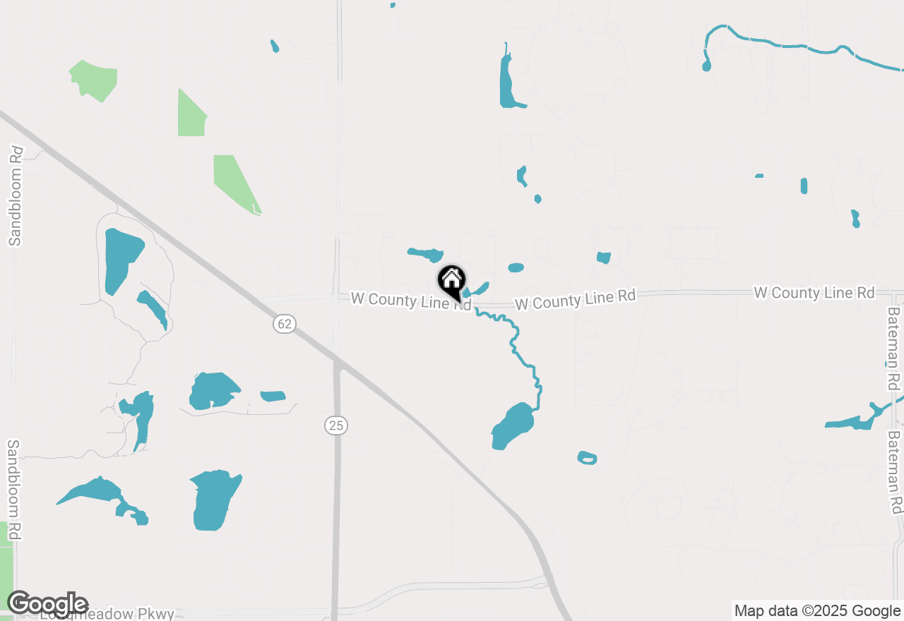 Map of 32W683 County Line Road, Barrington Hills, IL 60010