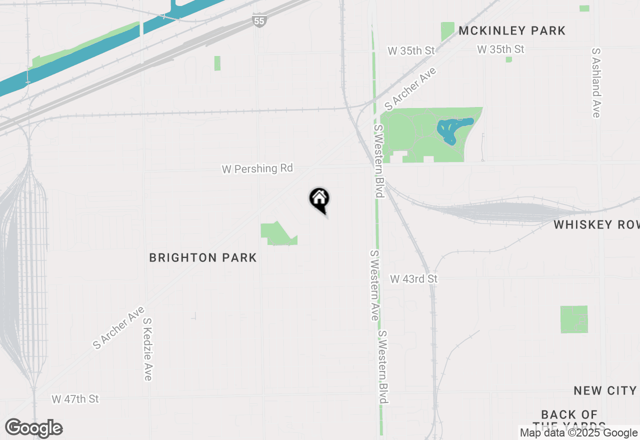 Map of 4051 S Rockwell Street, Chicago, IL 60632