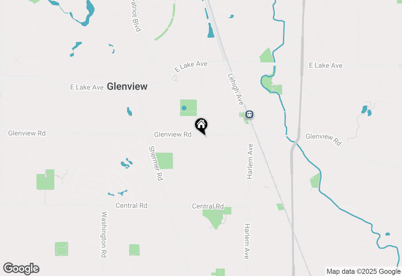 Map of 2137 Glenview Road, Glenview, IL 60025