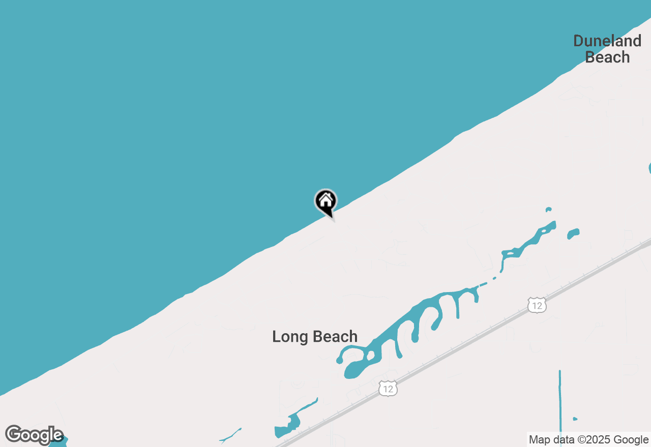 Map of 2228 Lake Shore Drive, Long Beach, IN 46360