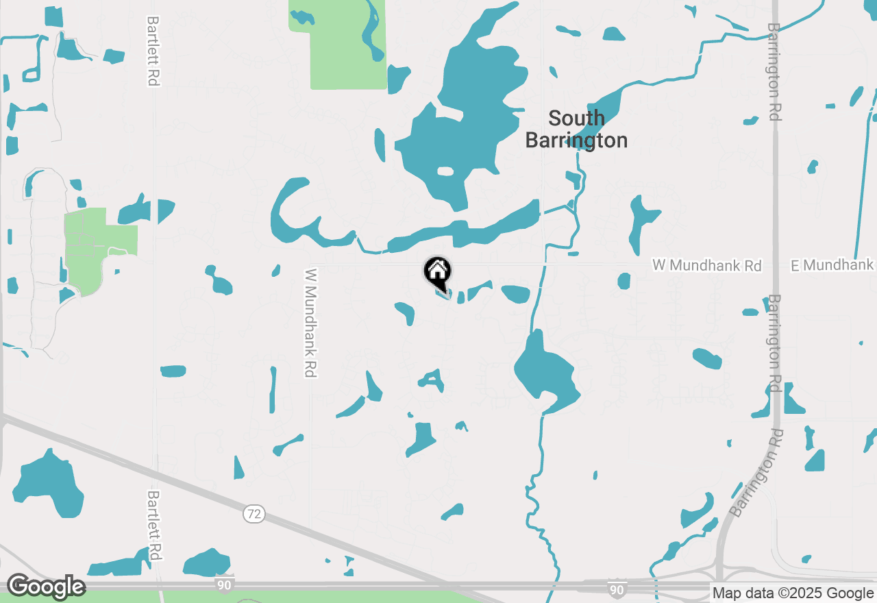 Map of 45 Willow Bay Drive, South Barrington, IL 60010