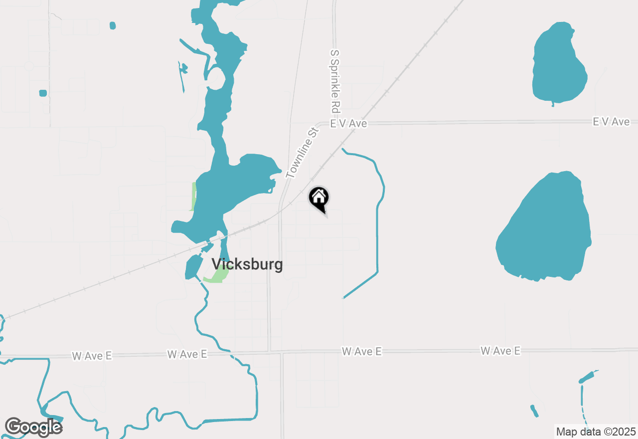 Map of 419 E Vine Street, Vicksburg, MI 49097