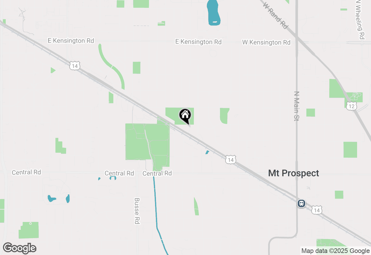 Map of 1200 W Northwest Highway #308, Mount Prospect, IL 60056