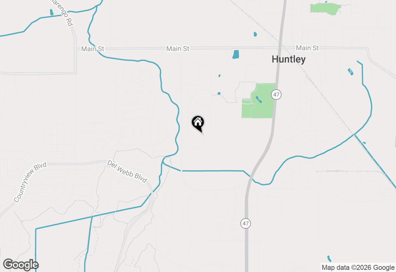 Map of 11723 Clark Lane, Huntley, IL 60142