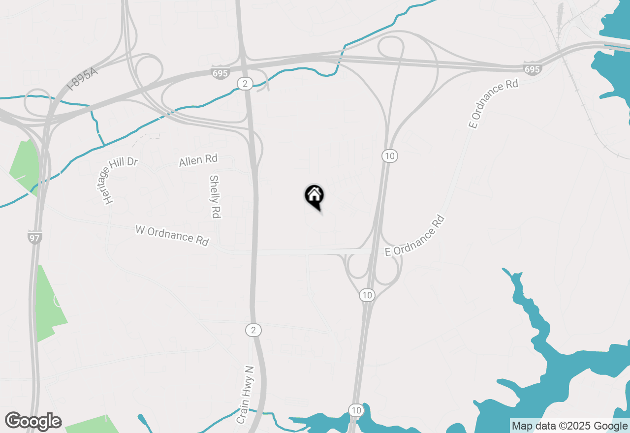 Map of 103 Three Coin Way #104, Glen Burnie, MD 21060