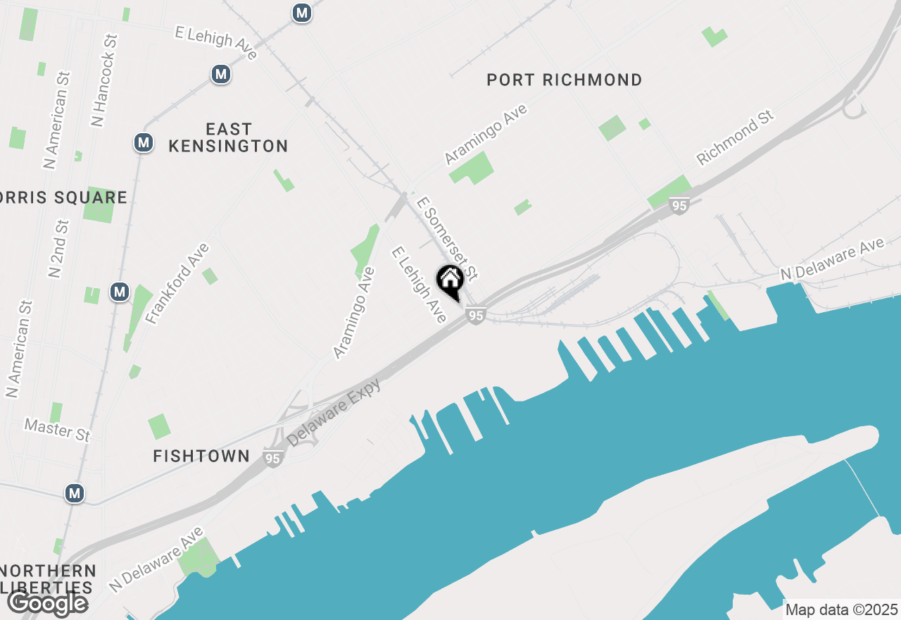 Map of 2714 Salmon Street, Philadelphia, PA 19134