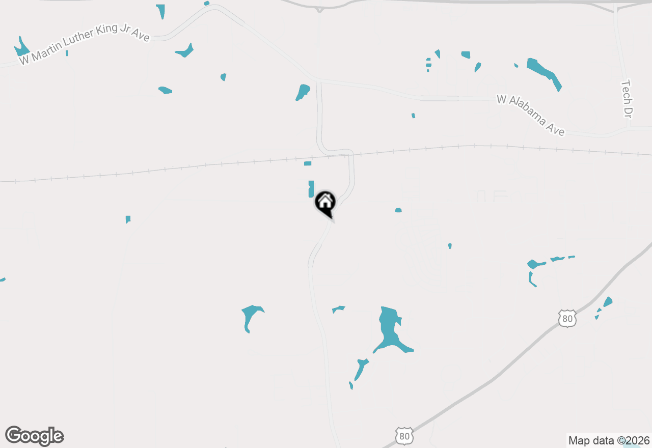 Map of 506 S Barnett Springs Street, Ruston, LA 71270