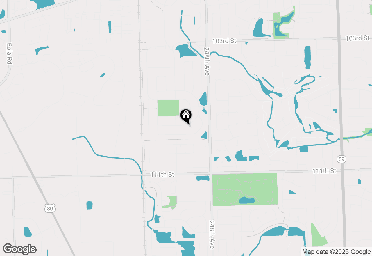 Map of 4539 Corktree Road, Naperville, IL 60564