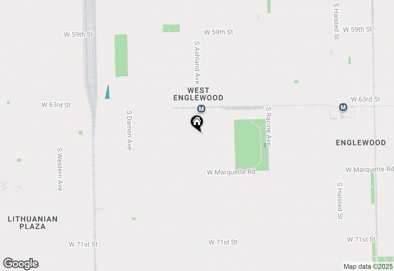 Map of 6452 S Ashland Avenue, Chicago, IL 60636