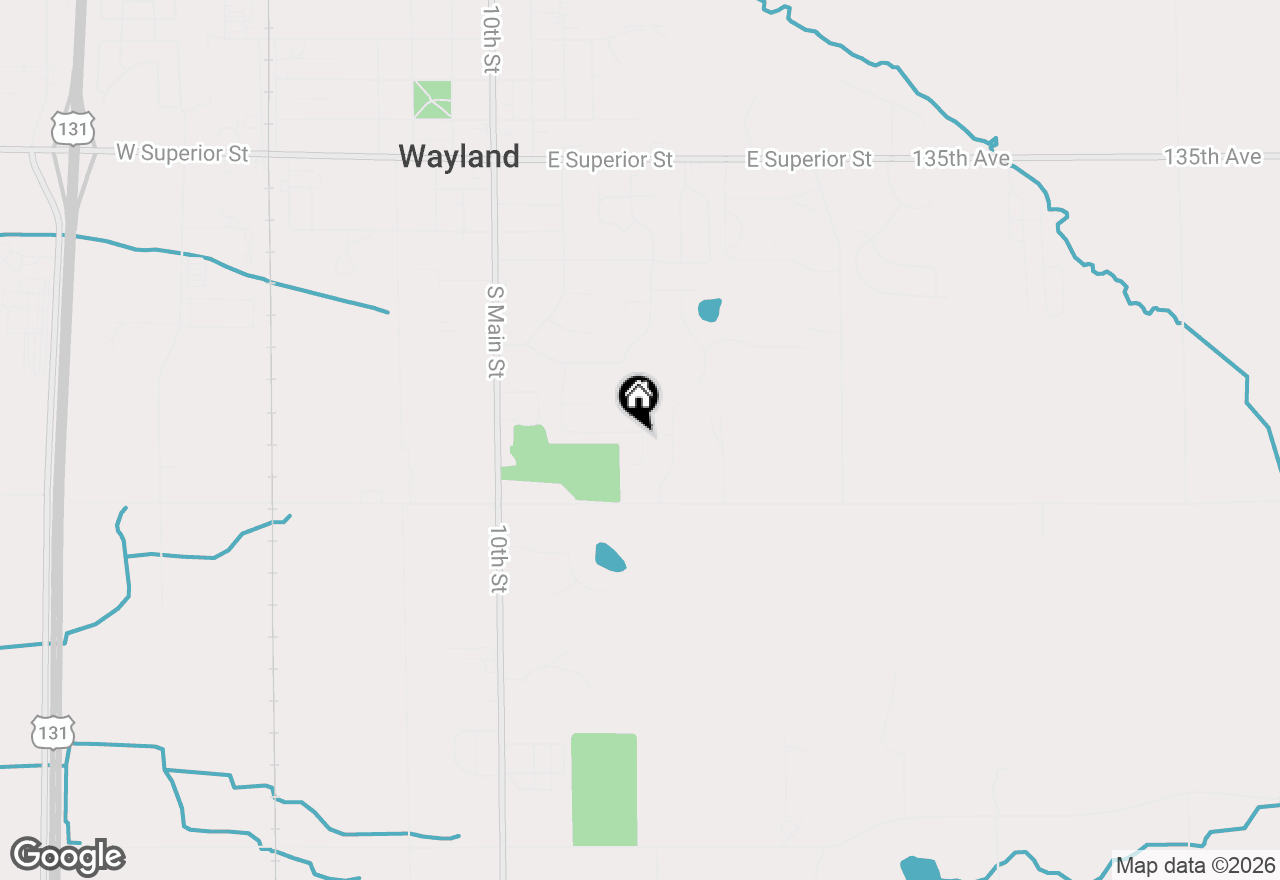 Map of 329 Lotz Court, Wayland, MI 49348