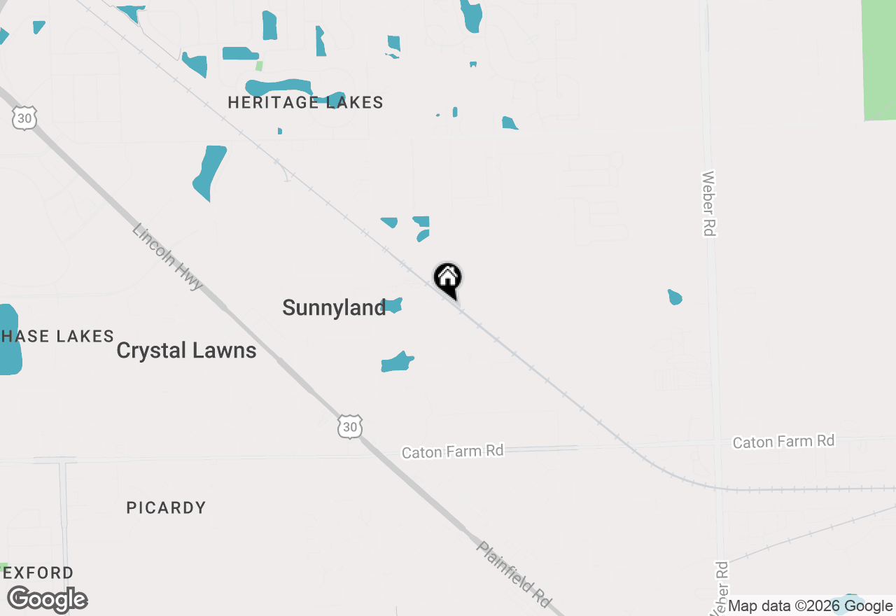 Map of 21430 Carlton Street, Crest Hill, IL 60403