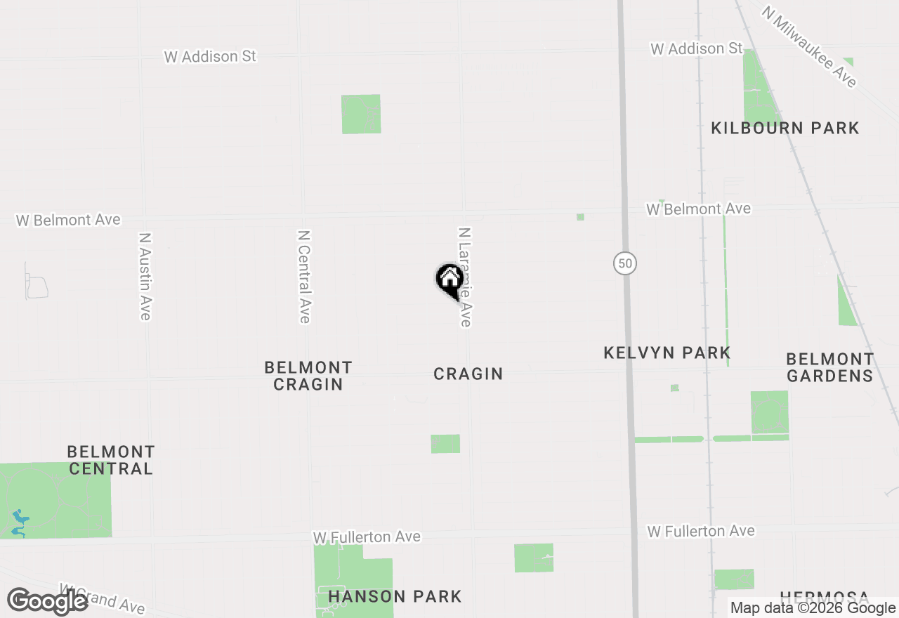 Map of 5224 W Oakdale Avenue, Chicago, IL 60641