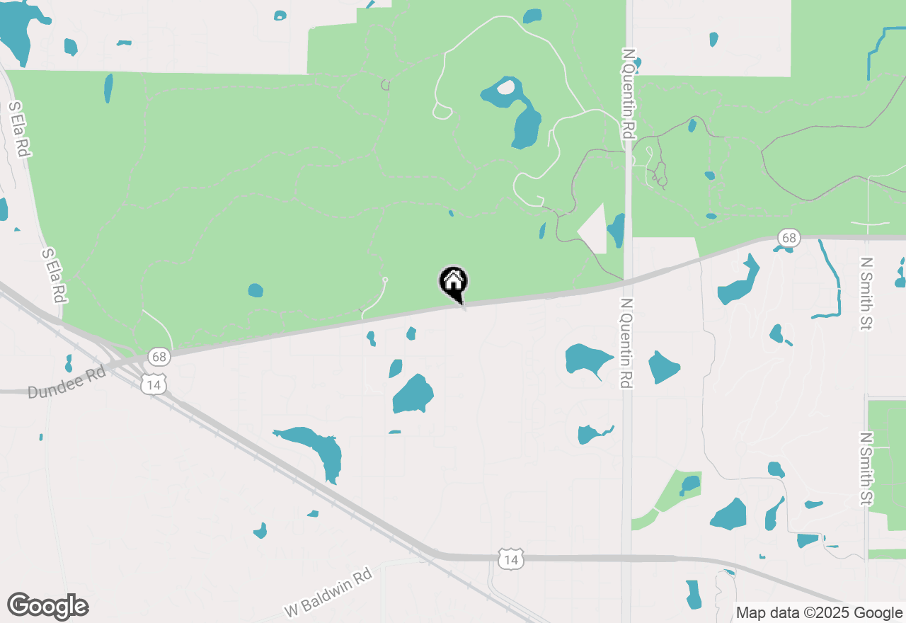 Map of 1223 W Dundee Road, Palatine, IL 60074