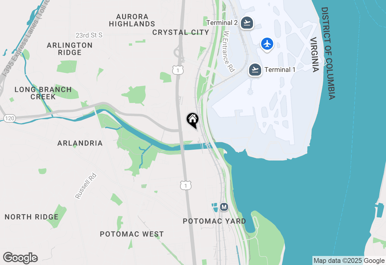 Map of 3650 S Glebe Road #944, Arlington, VA 22202