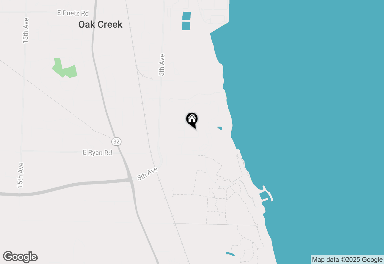 Map of 4163 E Hemlock Dr #106, Oak Creek, WI 53154