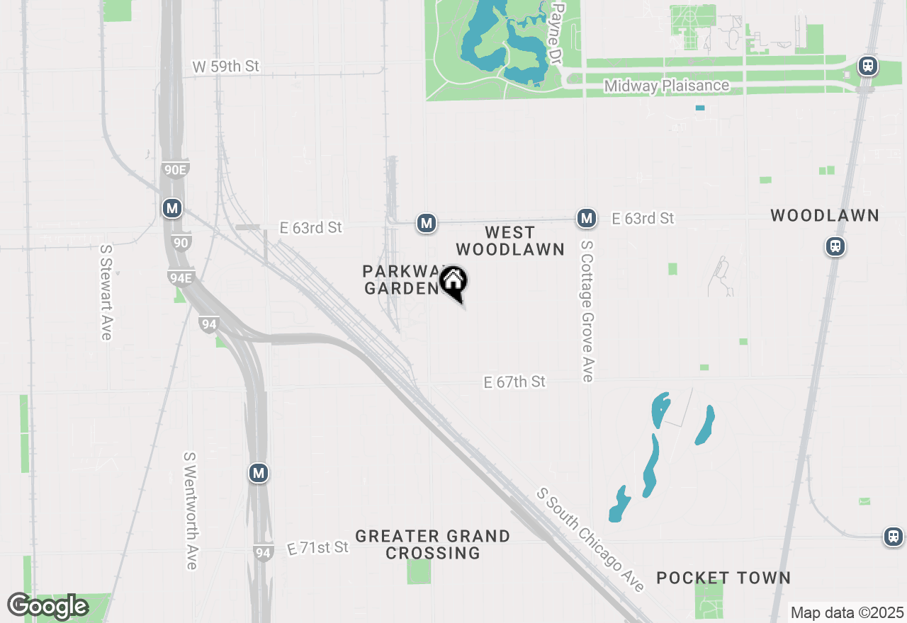 Map of 6511 S Vernon Avenue, Chicago, IL 60637