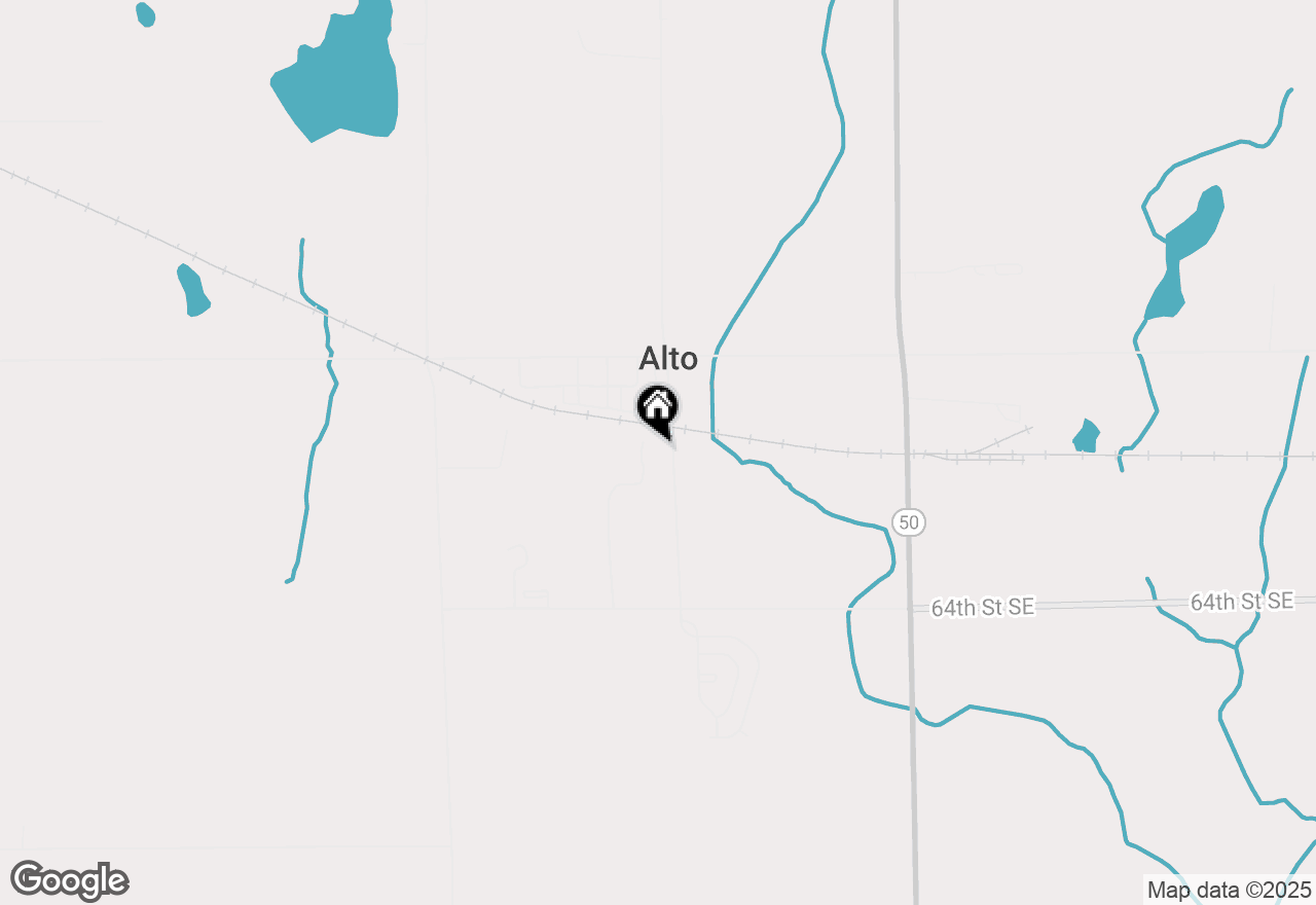 Map of 6133 Bancroft Avenue Se, Alto, MI 49302