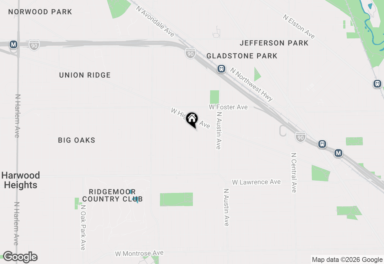 Map of 5030 N Moody Avenue, Chicago, IL 60630