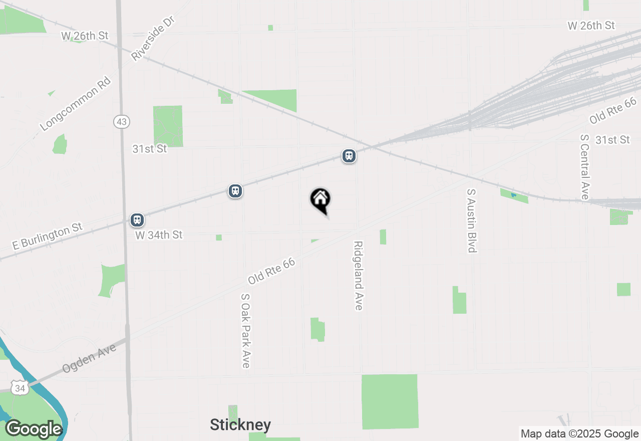 Map of 6514 Sinclair Avenue, Berwyn, IL 60402