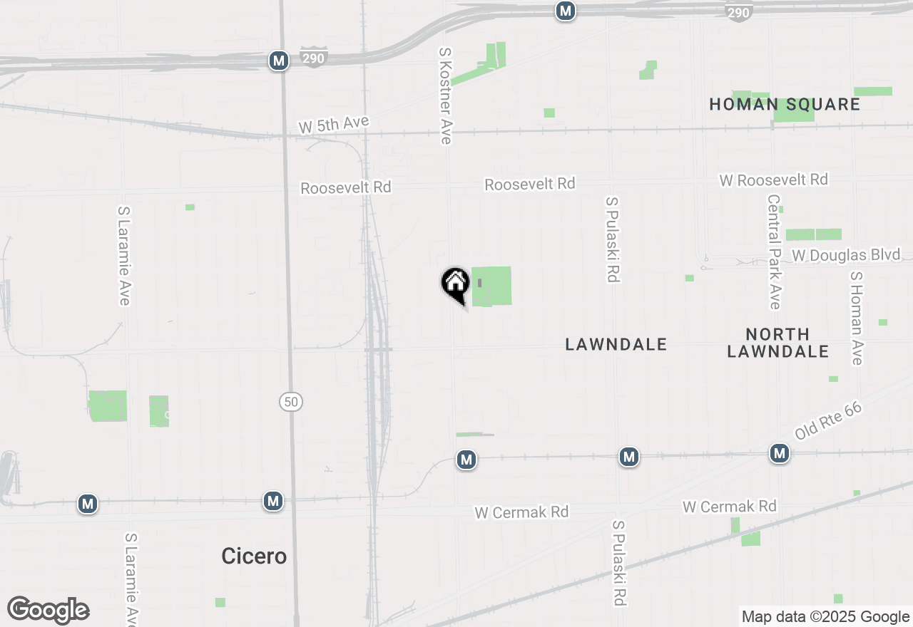 Map of 1507 S Kostner Avenue, Chicago, IL 60623