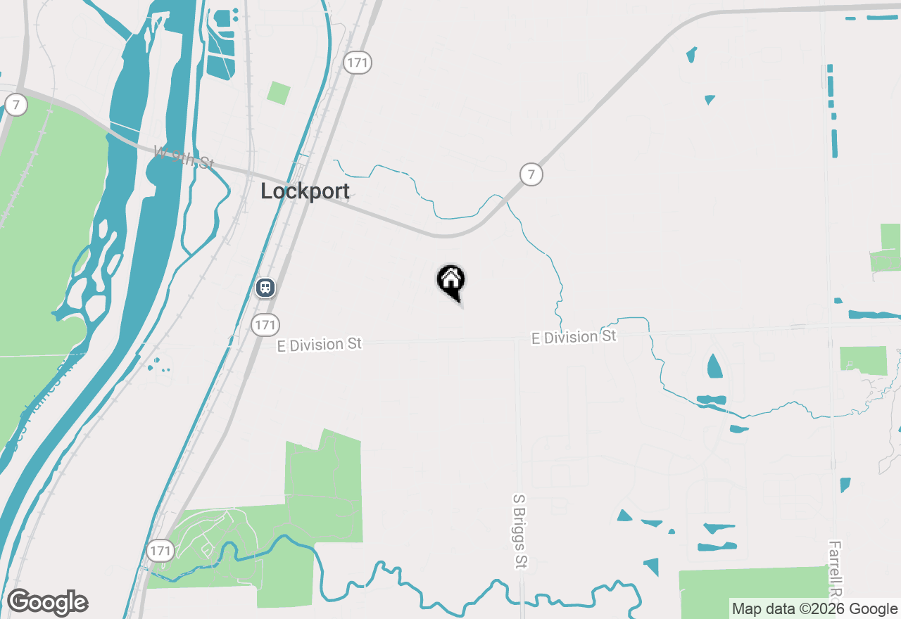 Map of 618 E 12th Street, Lockport, IL 60441