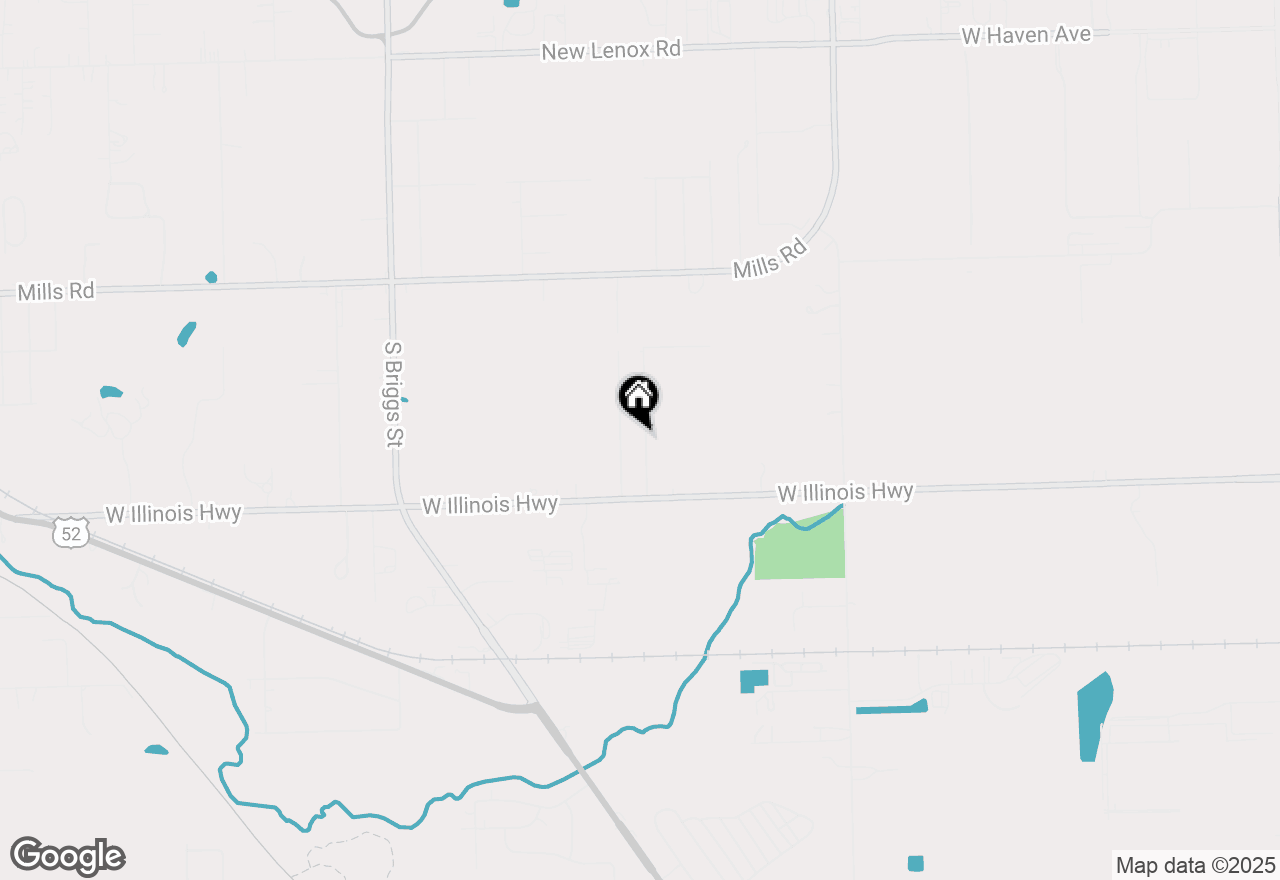 Map of 1513 Rickey Drive, Joliet, IL 60433