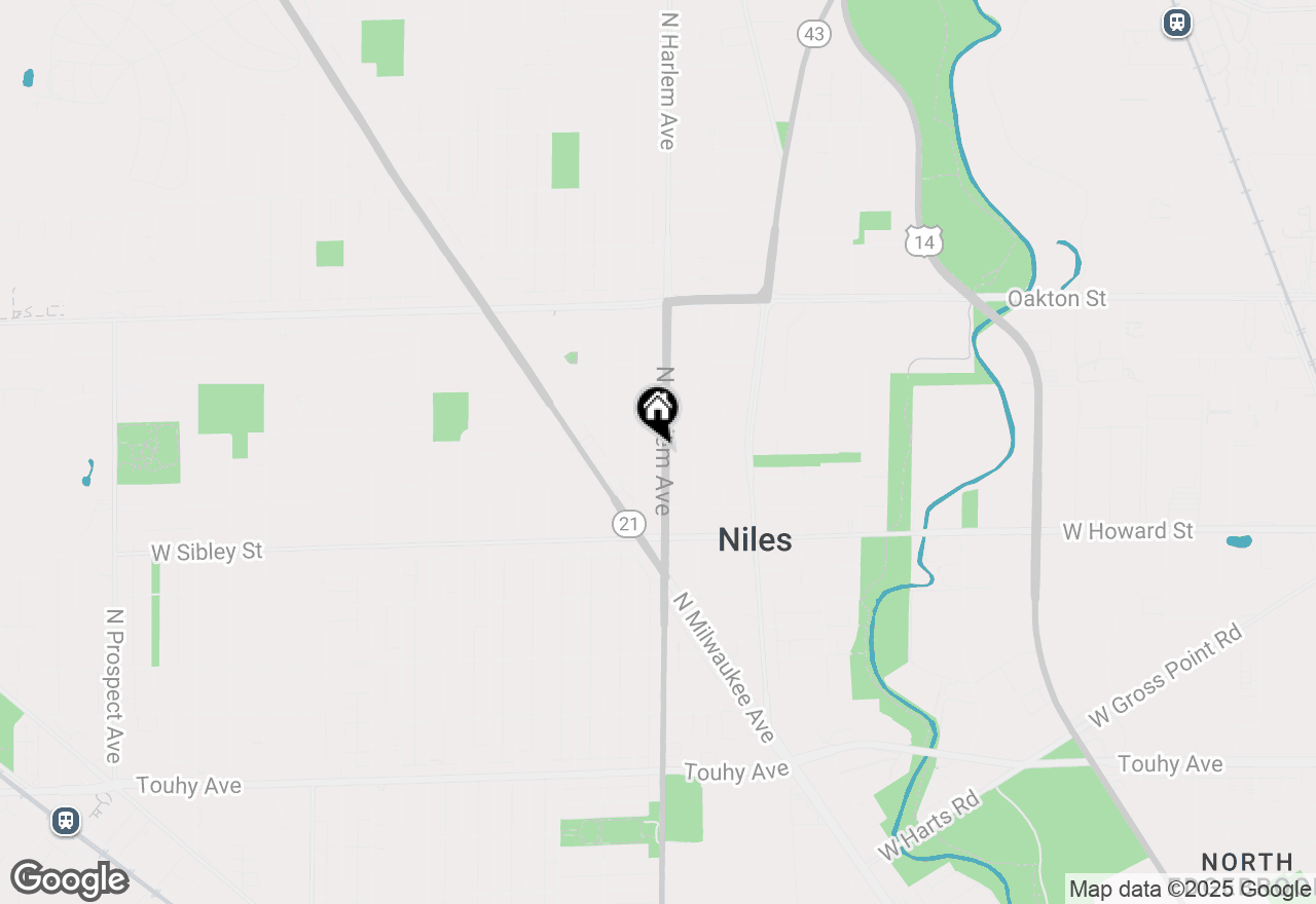 Map of 7726 N Harlem Avenue, Niles, IL 60714