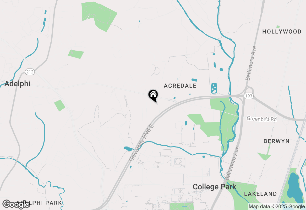 Map of 8802 37th Avenue, College Park, MD 20740