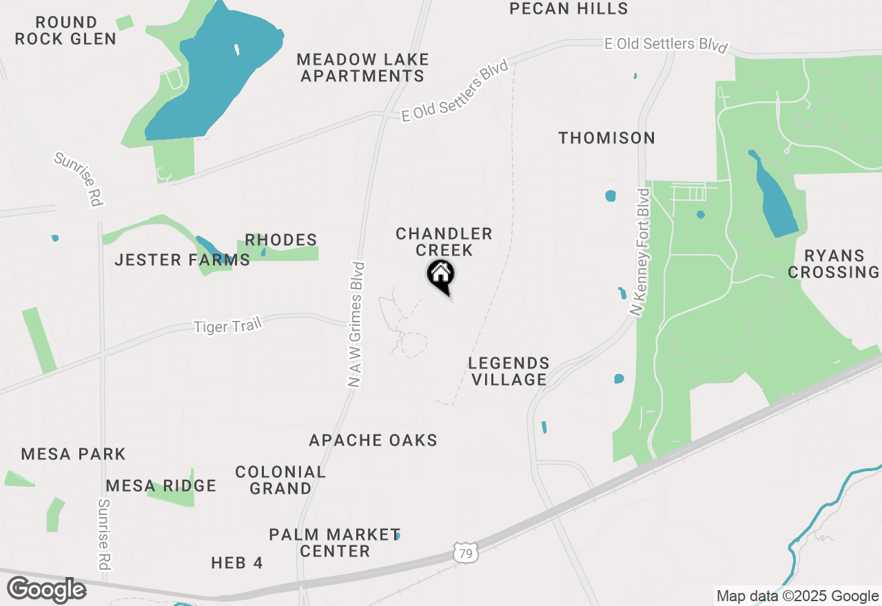 Map of 1024 Klondike Loop, Round Rock, TX 78665
