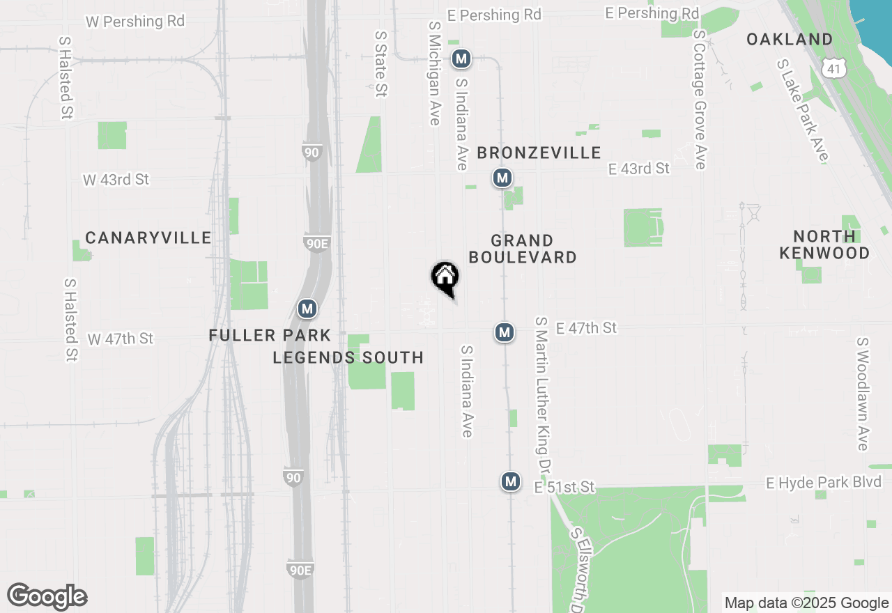 Map of 4625 S Michigan Avenue, Chicago, IL 60653