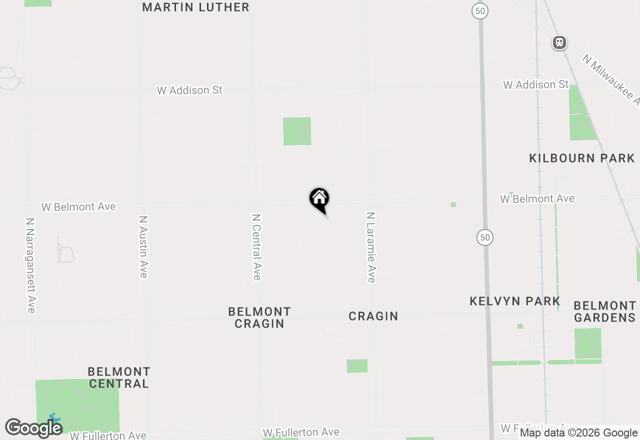Map of 5349 W Fletcher Street, Chicago, IL 60641