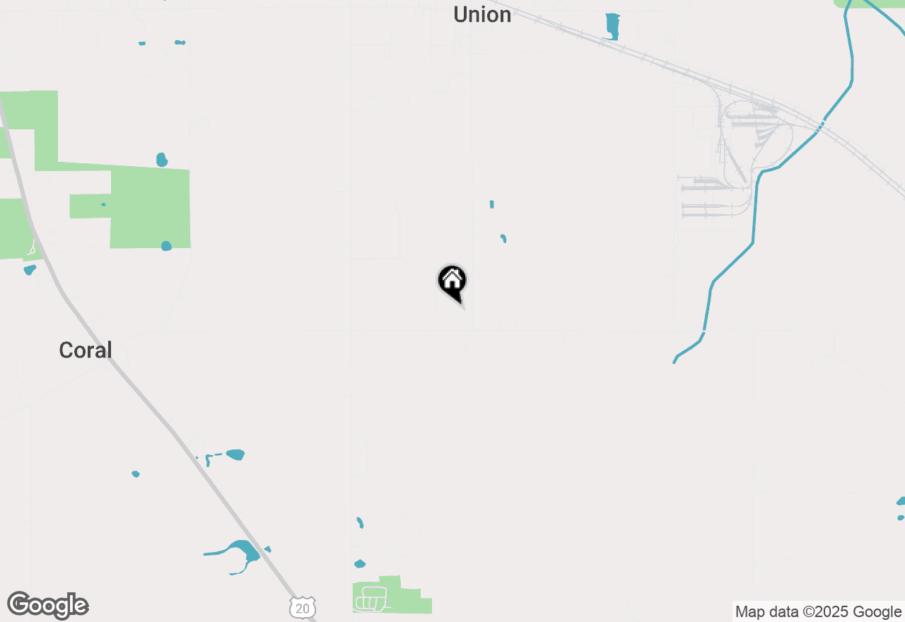 Map of 7441 Great Northern Trail, Union, IL 60180