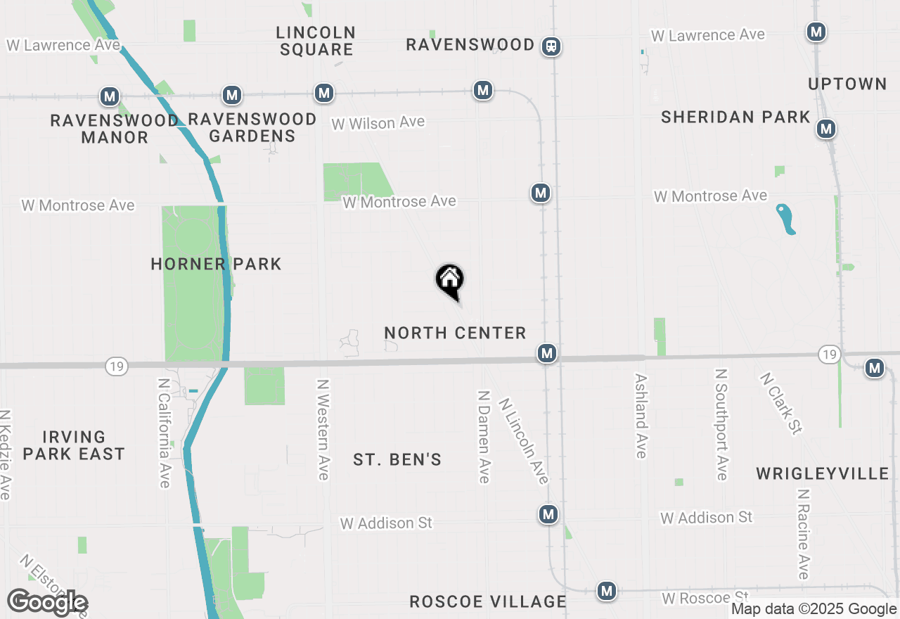 Map of 4118 N Lincoln Avenue #202, Chicago, IL 60618