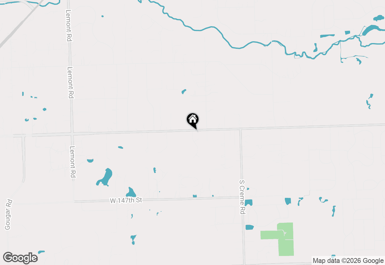 Map of 14312 Twin Creek Court, Homer Glen, IL 60491