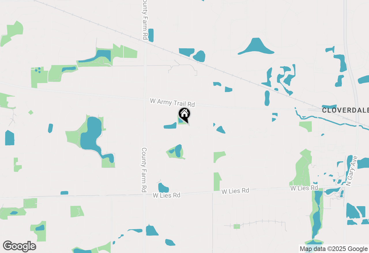 Map of 673 Kingsbridge Drive, Carol Stream, IL 60188